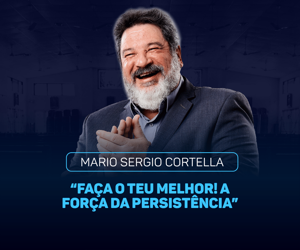 Logo da Palestra "Faça o teu melhor! A força de persistência"